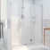 Unidoor-X 66.5" W x 72" H Hinged Frameless Shower Door with ClearMax™ Technology