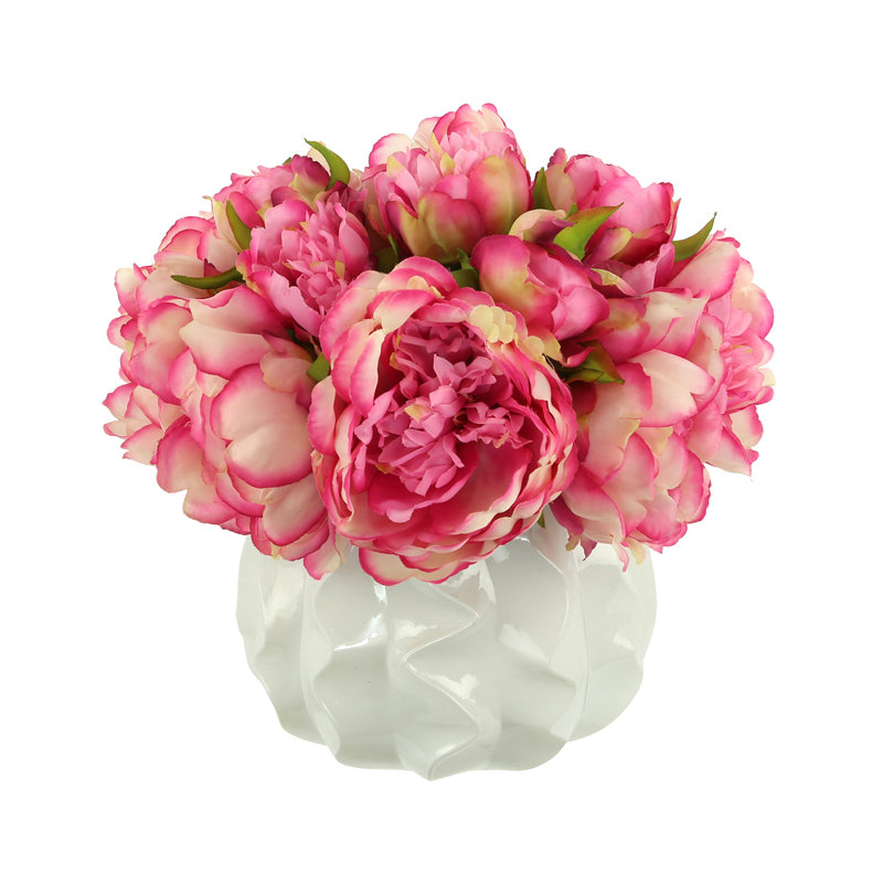 Peony Bouquet Bundle (Set of 2), Pink