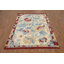 Floral Oushak Vegetable Dye Area Rug 7x9