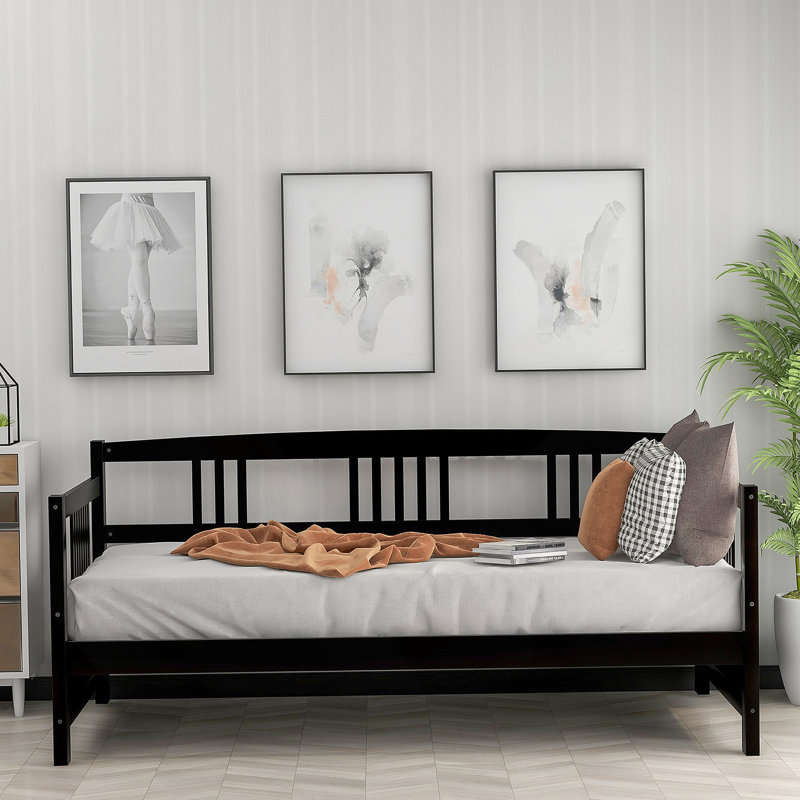 Modern Solid Wood Daybed, Multifunctional Design