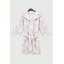 Above Knee Bathrobe with Pockets and Hood-101481681-119727123