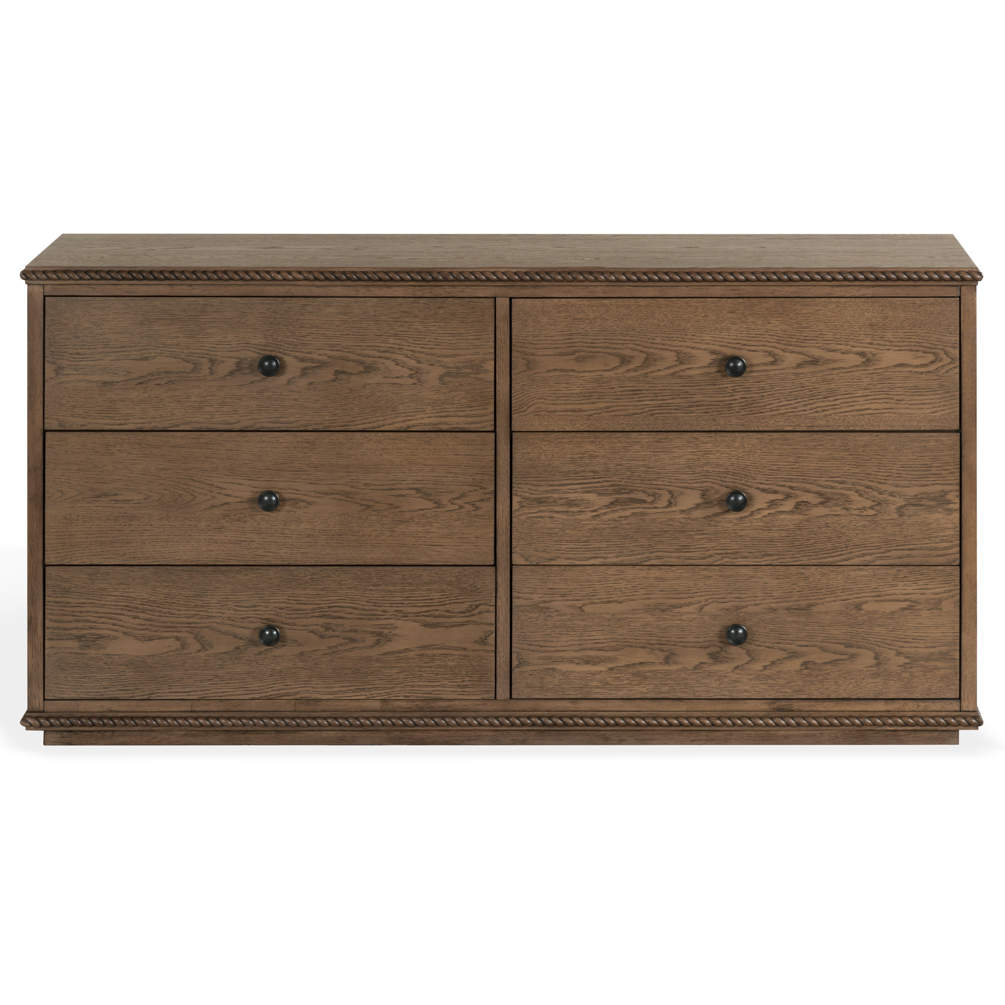 Octavian Rope Detail Dresser, Walnut