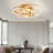 Alliber 3 - Light 23.23'' Simple Geometric LED Semi Flush Mount-713844837