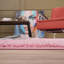 Myshaggy Collection Rugs Solid Design in Pink-1397552539