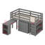 Lit mezzanine avec armoire et portable-1683430600