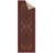 Ottohome Non-Slip Medallion Oriental Area Rug For Living Room, Hallway, Entryway Rug, Dark Red-1878101879