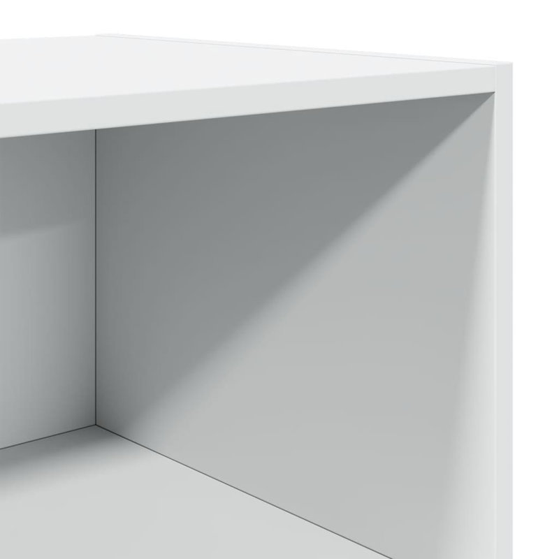 Vidaxl highboard made of wood, White, 185cm H x 45cm W x 41cm D