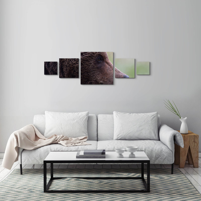 5 Piece Wrapped Canvas Wall Art Set