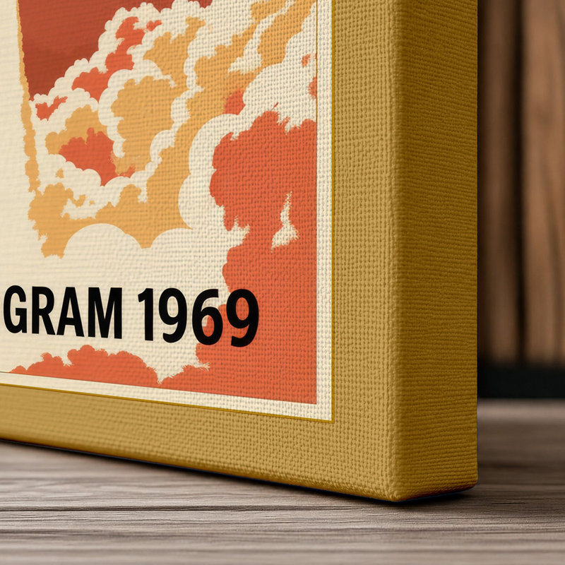 Print, 18x12 - 45.7 x 30.5 cm, Ochre Border