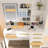 Vanity Dresser With 3 Lights & Mirror, 4 Drawers, 1 Cabinet, For Bedroom Style Featuring 3 Color Adjustable Openable , Elegant Touch-1185325335