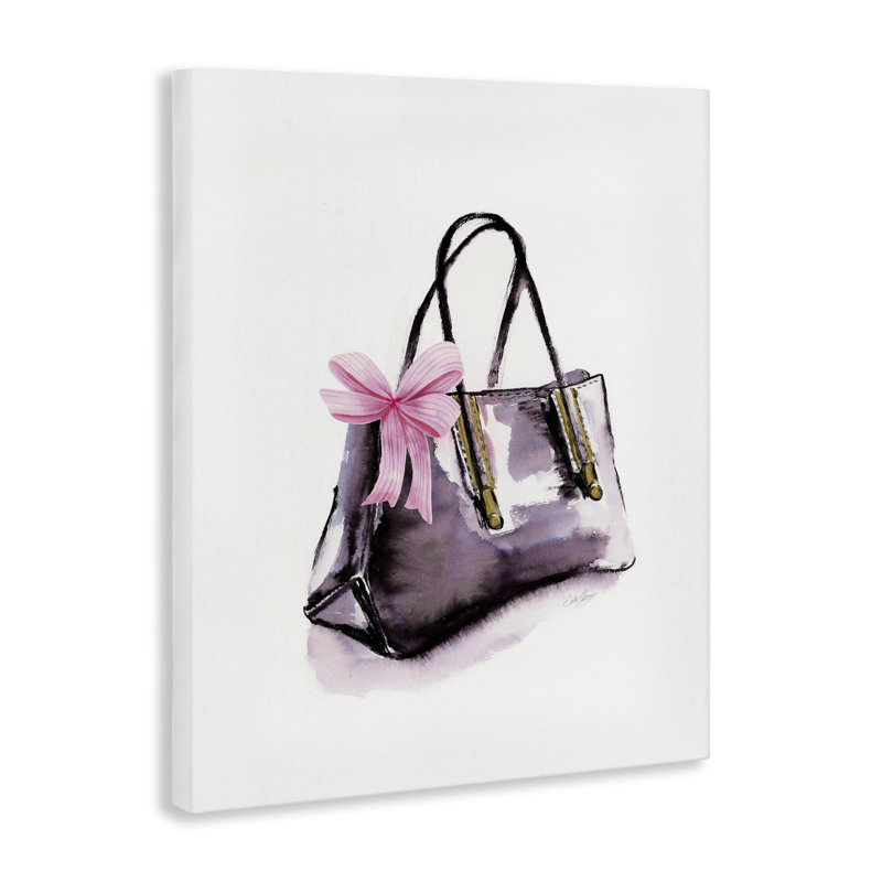 Sac à main de luxe avec toile en ruban, design par Stella Chang, H 20 po x l 16 po