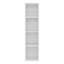 Armoire murale Cale, 4 tablettes, blanc
