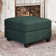 22.4'' Wide Corduroy Storage Ottoman