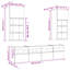 Budowski Unfinished Entertainment Centre for TVs up to 88" with Fireplace Included-1210743342