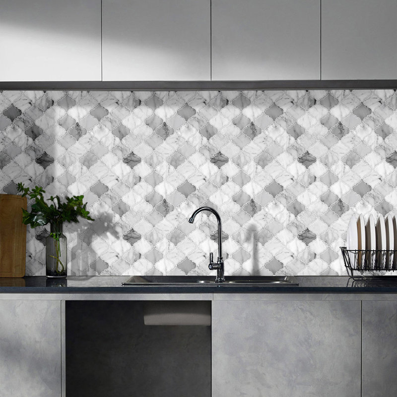 10Pcs Peel and Stick 2.5mm Backsplash Tiles