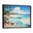 Black Floater Framed