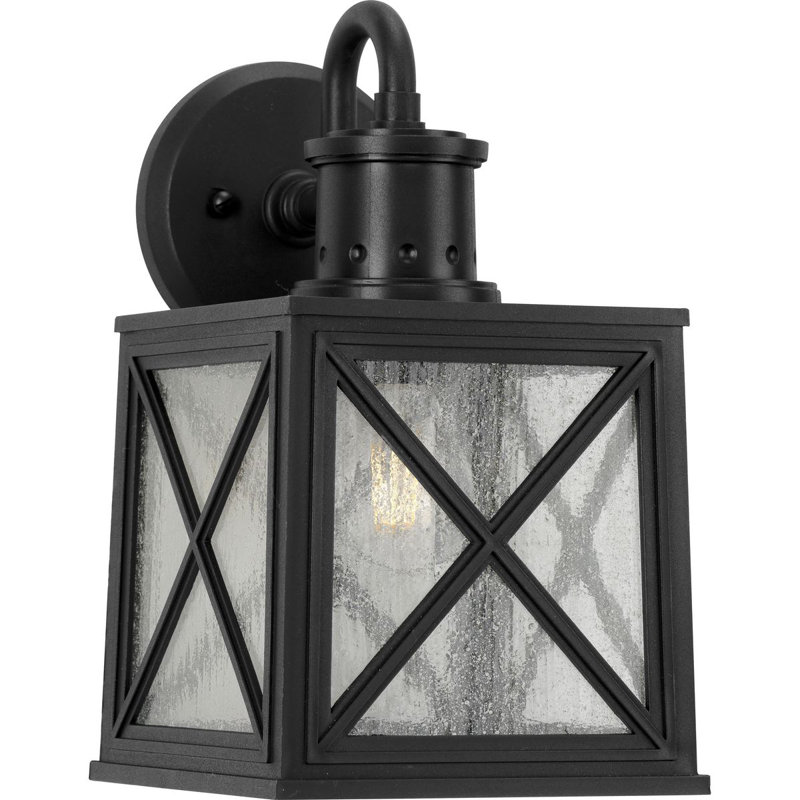Lanterne murale d'extérieur Calvillo, H 12,5 po x l 7,5 po x P 8,5 po
