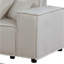 Canapé modulaire modulaire avec repose-pieds