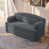 Velours côtelé gris foncé est en rupture de stock