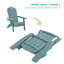 Chaise Adirondack pliante en plastique Ramilla-1599778738