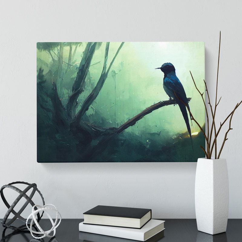 Glorious Swallow Bird - Wrapped Canvas, 40cm H x 60cm W x 3cm D