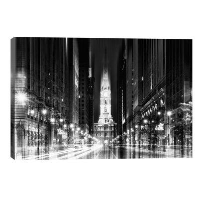 City Hall - Philadelphia by Philippe Hugonnard - No Frame Print on Canvas