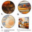 Orange Farm Autumn Landscape IV - Farmhouse Wall Art Prints-1720409729-1720409734