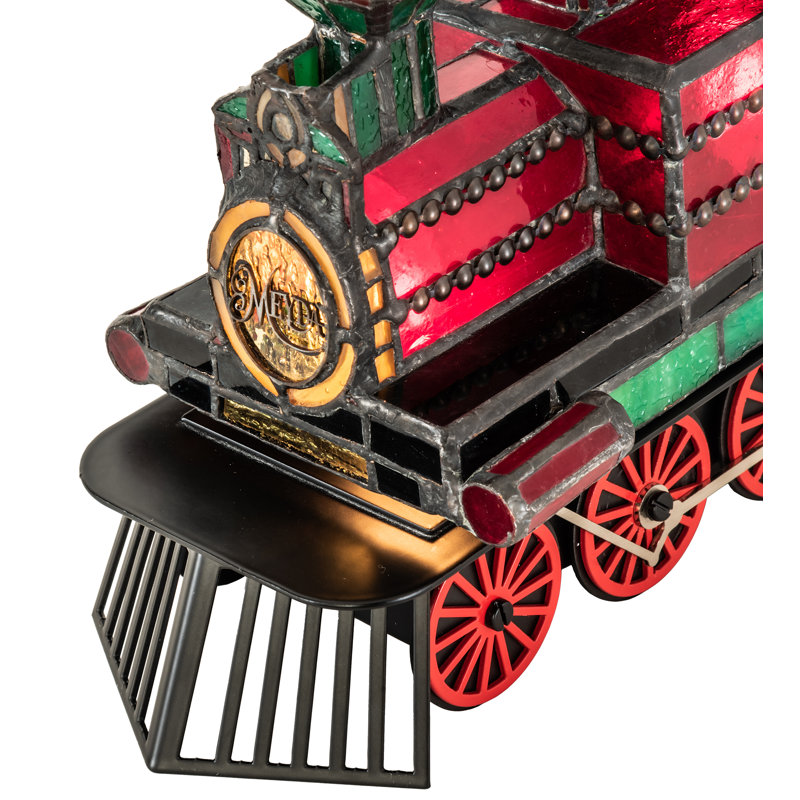 9.5'' Transportation Themed Lighted Art Glass