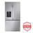 LG Smart Counter-Depth MAX, Refrigerator with Dual Ice Makers, Stainless Steel, 26 cu. ft.