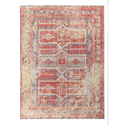 Homage Hand Knotted Wool Geometric Area Rug