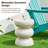 18"H Multi-Functional MGO Faux Terrazzo Garden Stool Or Planter Stand Or Accent Table-763992787