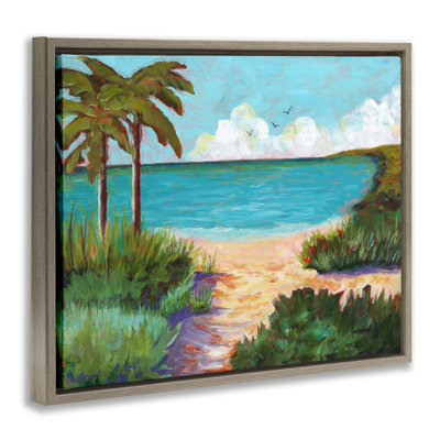 Cadre flottant Favorite Beach Cove, design par Christine Reichow