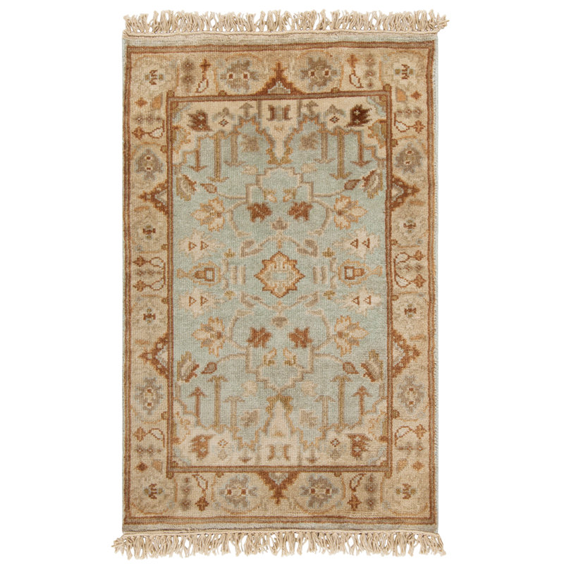 Coleburn Wool Oriental Indoor Rug, Rectangle 2' x 3'