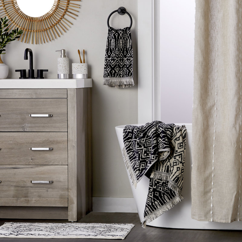 Nador 2 - Piece 100% Cotton Hand Towel Same-Size Set Guest Room Case Pack