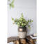 Vase rond en céramique brun Sienna-650993407
