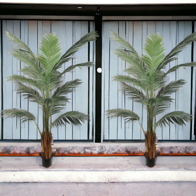 Artificial 6 Feet Tall Realistic Palm Tree