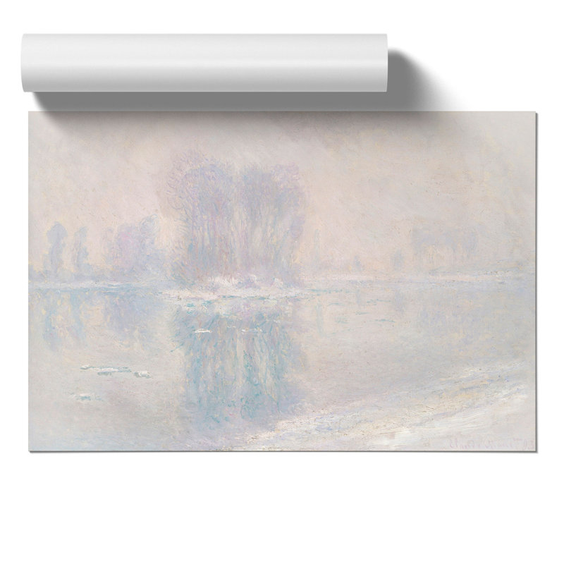 Ice Floes by Claude Monet - Frameless Print, 21cm H x 30cm W x 0.1cm D
