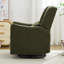 Fauteuil inclinable pivotant à bascule de 75 cm de large, avec dossier à oreilles, fauteuil à bascule, chaise berçante pour chambre d'enfant-314589066