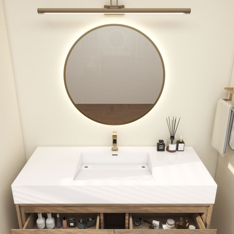 Victoria 48''Bathroom Vanity Base, Teak Oak