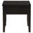 Sutter Distressed Java 1-Drawer Square End Table