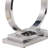 Jessamine White Rectangular Metal Base Dining Table
