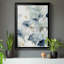 Indigo Ginkgo II - peinture sur toile encadrée-2114249625-2114249700