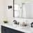 Kent 5.5 in. 1-Light Matte Black Indoor Wall Sconce Light for Bathrooms
