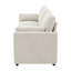 Causeuse de salon rembourrée en tissu chenille moderne et minimaliste-115802584-115050250