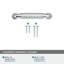 Cowrie Centre-to-Centre Cabinet Pull-111952484-111952485