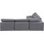 Canapé modulaire réversible en velours Hripsik-87141422