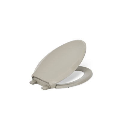 Cachet Quiet-Close with Quick-Attach Hinges and Grip-Tight Elongated Toilet Seat