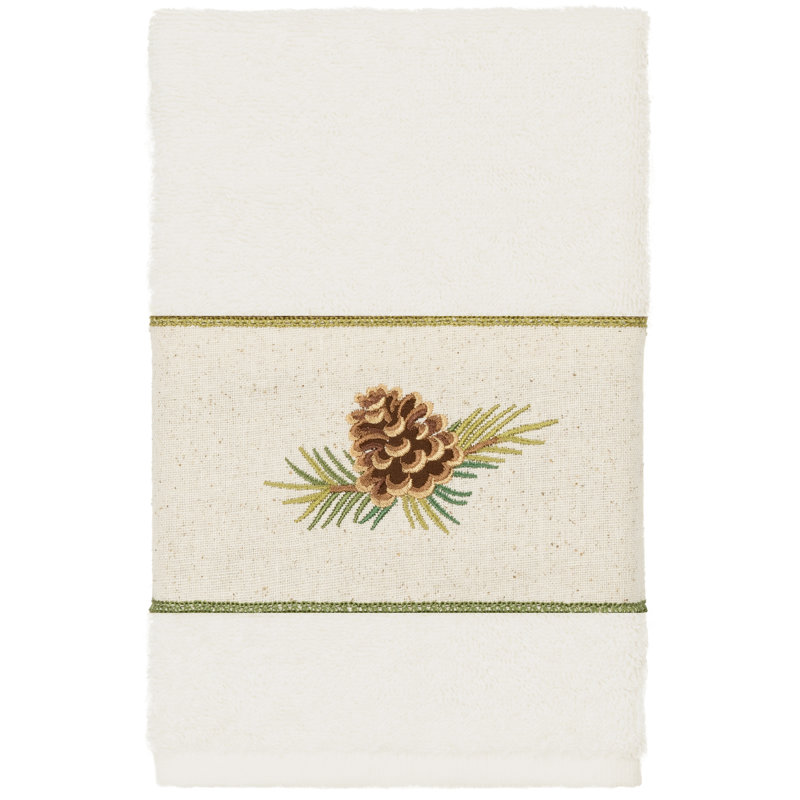 Pierre Midweight Hand Towel, Cream