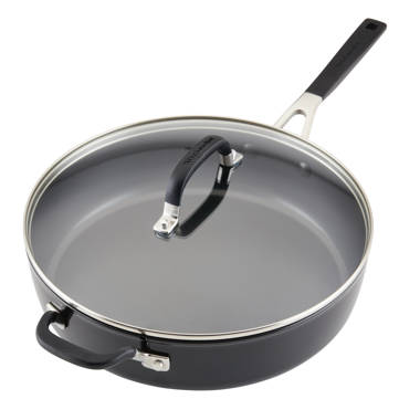 OXO Good Grips Non-Stick Hard Anodized 12-Inch FrypanOven Safe Tiny Bend  See Pic