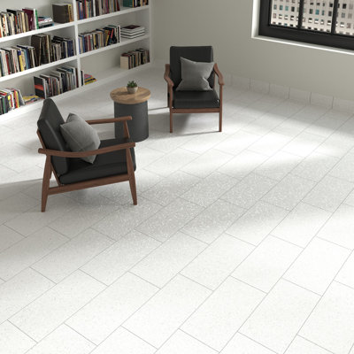 Birthplace 12" x 24" Porcelain Terrazzo Look Wall & Floor Tile